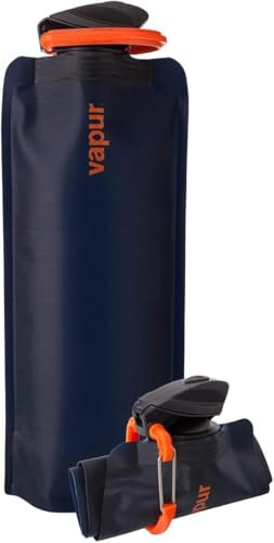 Vapur Wide Mouth Anti-Bottle Bouteille d'eau Mixte, Bleu (Night Blue), 1000 ML