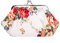 Oyachic Porte-Monnaie Rétro à Fermoir Clic Clac Femme Mini Sac à Main Cash Portefeuille Porte- Carte de Crédit Vintage Changement Pochette en Toile