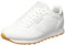 Skechers OG 85 OLD SCHOOL COOL, Zapatillas para Mujer, White Duraleather/ Silver Glitter Trim, 39.5 EU