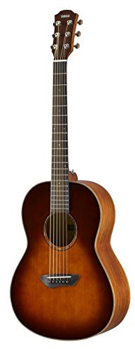 Yamaha CSF3M Guitarra Acústica con sonido potente y de riqueza armónica, aspecto elegante, adecuada para viajar, Color sombreado tabaco oscuro