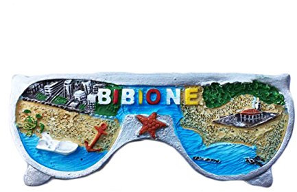 Bibione Italien Kühlschrank Magnet 3D Travel Aufkleber Souvenirs, Kunstharz Home & Küche Dekoration, Italien Kühlschrank Magnet Aus China