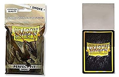 Dragon Shield Inner Sleeve Sideloader Smoke Standard Size 100 ct Card Sleeves Individual Pack