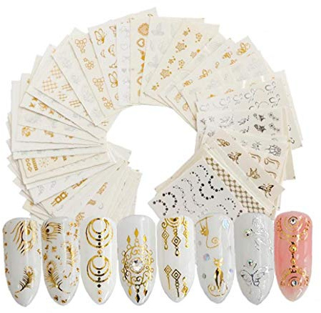 Casecover Wassertransfer Nagel-Aufkleber Blumen-Spinnen-Entwurf Wraps Entwurfs-Nagel-Kunst-dekor-Slider Maniküre DIY Dekorationen 1 Set