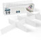 EYSO Home ® Schubladenteiler 36er Set 33x7 cm inkl. Verbinder – passt genau für Deine Schublade [verlängern, kürzen, einteilen] - das Ordnungssystem