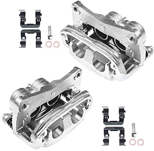 Frankberg 2x Brake Caliper Disc Brake Front Left Right with Bracket (hole spacing 160mm) Compatible with Forester Legacy IV Legacy V Impreza Outback Replace# 26292FE011