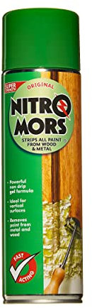 Nitromors Original Aerosol Paint Stripper, Varnish & Lacquer Remover, for Wood, Metal & Concrete, 500 ml