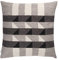 RØROS TWEED - Kvam Kissen - Wollkissen aus norwegischer Lammwolle - Design von Anderssen & Voll (50 x 50 cm, 105211 - Greyscale)