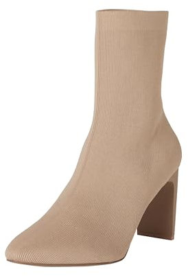The Drop stivali da donna Jane, da Infilare con tacco alto, marrone Taupe, misura 38.5 EU