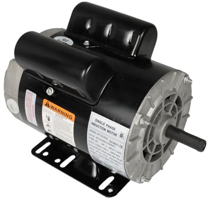 3HP SPL Electric Motor 3450 RPM 56 Frame 1 Phase 115-230 Volts for Air Compressors