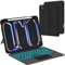 for 2024 iPad Pro 11-inch (M4, 2024) Case with Keyboard - 7 Color Backlit Detachable Tablet Keyboard Cover with Touchpad - 11 iPad Pro 2024 M4 Magnetic Keyboard Case with Pen Holder & Kickstand Black