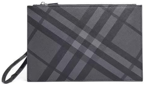 Ridoras Designer-Clutch-Geldbörse für Herren und Damen, großes Fassungsvermögen, Business-Reisen, Leder, Handyhalter mit Reißverschluss