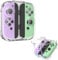 FINTIE Aufbewahrungsbox für Joy-Con, Tragbare Staubdichte Schutzbox kompatibel mit Nintendo Switch Joy-Con, Switch/OLED PC Transparente Hülle mit Magnetverschluss (Crystal)