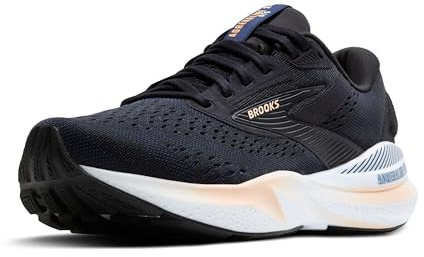 Brooks 1204261B023 Adrenaline GTS 24 Damen Black/Peach/Peacoat EU 42