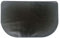 Poo4kark Weihnachtstag Feuerstelle Grillmatte für den Außenbereich, glasfaserverstärktes Silikon-Heizkissen, ideal für Terrasse Feuerstelle, langlebiges Kochen Heizen (Black, 102x50cm)