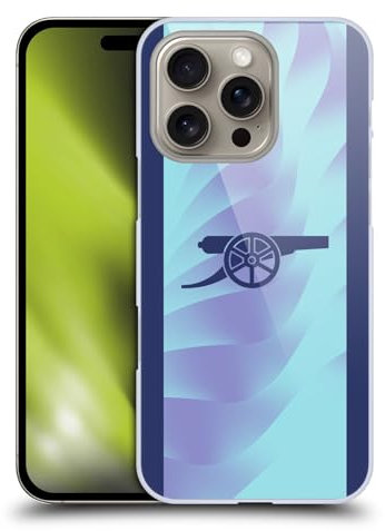 Head Case Designs Offiziell Zugelassen Arsenal FC Third 2024/25 Trikot Harte Rueckseiten Handyhülle Hülle Huelle kompatibel mit Apple Apple iPhone 16 Pro