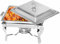 4.5l Chaching-Dish-Buffet Set-Buffet Serving Cutlery And Warmer With Large Steam Pans And Warm-Up Tray For Kitchen Party Banquets ~//