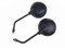 Spiegel Set schwarz passend für Simson S51, KR51, SR50, S50 – Rückspiegel M8 x 1,25 mit E-Prüfzeichen – StVZO-konform – Moped/Mofa Spiegel links + rechts – klassisch & robust