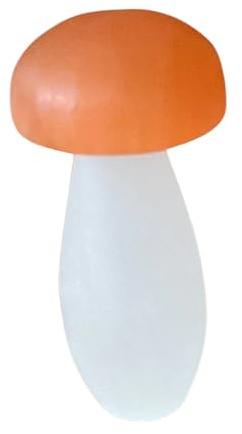 Selenit Pilze in Top-Qualität aus Marokko für Feengarten I Edelstein-Dekoration I Pilz Figur I Pilz Ornament I Reiki I Chakra I Lichtbringer I einzeln oder als Sparset (4 Stück) (1 Pilz Größe M 9cm)