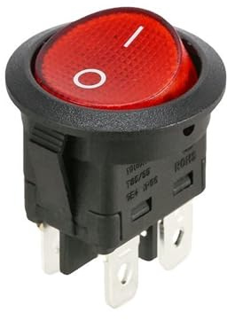 KCD1-224GN T85 55 Wippschalter Led Boot Panel Haushaltsgerät Beleuchtet Elektrische 5 Stücke