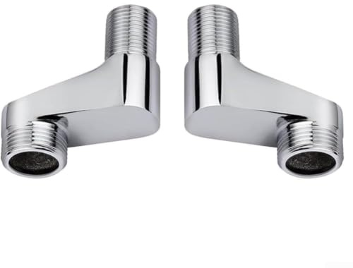 HEIBTENY Für Duscharmaturen Adapter 2er Set mit verstellbarem S-Anschluss für Sanitär-Upgrades und Wasserhahnabstände Flexibilität im Badezimmer