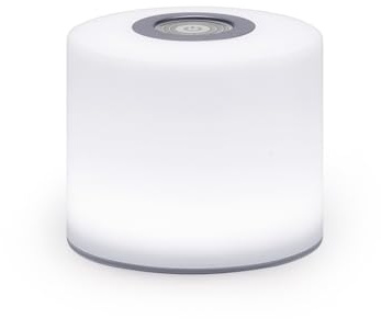 LUTEC Noma Smart LED Tischlampe, Nachttischlampe Touch Dimmbar Tragbare 1 Stück (ohne Sockel)