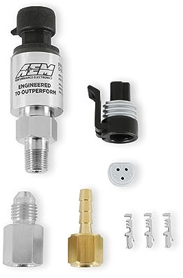 AEM 30-2130-50 Stainless Steel 50 PSIg/3.5 bar Sensor Kit