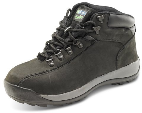 Click Workwear Mens Nubuck Leather Lightweight Chukka Safety Work Boot 11 UK Black