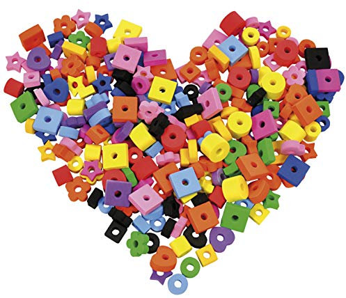 Eduplay 200058 Schaumstoff Perlen (250)