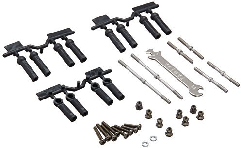 Tamiya 300054572 - DT-03 Li/Re Gewindestangen-Set einst, 6, Weiß