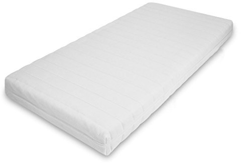 MSS e.K. Kinderbett-Matratze Komfort inkl. versteppten Bezug - 140 x 200 cm