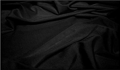 Fabrics-City SCHWARZ HOCHELASTISCH Lycra Stoff BADEANZUGSTOFF Stoffe, 2472