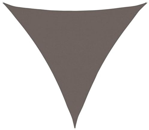 vidaXL Sonnensegel HDPE Dreieckig 5x5x5m Sonnenschutz Sichtschutz Beschattung