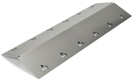 Grillrost.com Das Original Edelstahl Brennerabdeckung - 435x160mm - extra stark 1,5mm - passend für viele Grills