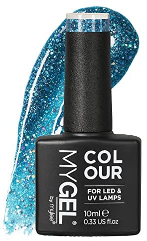 Mylee Vernis à Ongles en Gel 10 ml [Out Of The Blue] UV/LED Nail Art Manucure et Pédicure, Usage Professionnel dans le Salon et à la Maison - Durable et Facile à Appliquer