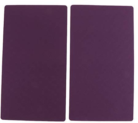CUTICATE 2 x Knie-Schutzmatte, Knee-Pad für Yoga, 380x210x5mm, rutschfeste Kniematte, Sitz-Kissen für Yoga Pilates Fitness Haushalt Garten und unterwegs
