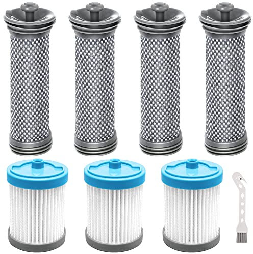 Kit di ricambio per filtro aspirapolvere A11 Hero per aspirapolvere senza fili Tineco A11 Hero, A10 Hero, A10 Master, A11 Master PURE ONE S11, PWRHERO11 Snap senza fili, confezione da 4 prefiltri,