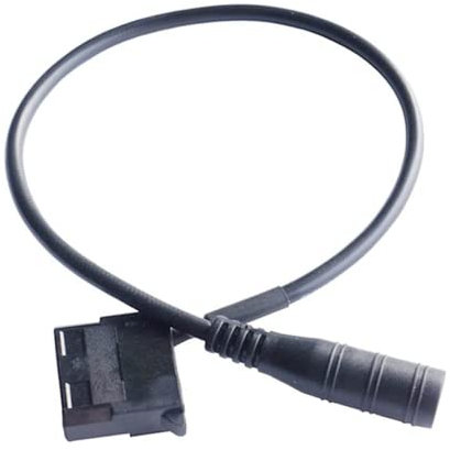 RUITEXUN DC Stecker DC 5,5 x 2,1 mm Buchse auf 3-polig und 4-polig Molex PC Lüfter Netzadapterkabel