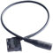 RUITEXUN DC Stecker DC 5,5 x 2,1 mm Buchse auf 3-polig und 4-polig Molex PC Lüfter Netzadapterkabel
