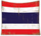 Yelolyio Dekorativer Wandteppich, rund, Thailand, Vintage, Thailand, Nationalflagge, Wandbehang, Wandkunst, Dekoration für Wohnzimmer, Schlafzimmer, 180 x 180 cm, Einweihungsgeschenke