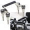 KYhats Lenker Handy-Navigationshalterung USB-Ladegerät für BMW F750GS F850GS F800GS F700GS R1200R 12 mm,Bracket