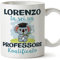Mugffins Tazza Personalizzata in ceramica per PROFESSORE uomo 11 oz / 350 ml - In italiano - Koalificati Personalizzati - Idea regalo per compleanno, anniversario, natale, laurea