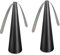 IGTOPS Repelente de moscas, ventilador portátil, repelente de moscas, ventilador de mesa (2 unidades, negro)