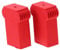 Uonlytech Silicone Ladder Covers Ladder Non-Slip Pads Easy Install Ladder Top Protector Caps for Ladders