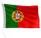 FLAGLY bandera de barco Portugal 30 x 20 cm formato apaisado - 115g/m² peso tela - impresa, robusta con cuerda y lazo, accesorios de barco barco a motor