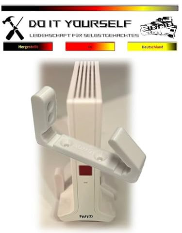 Halterung kompatibel mit Fritz Repeater 3000 AX 6000 AX – Wandhalterung WLAN Repeater, Deckenhalterung Mesh Repeater, DIY Befestigung Zubehör Mesh DIY 3DMB
