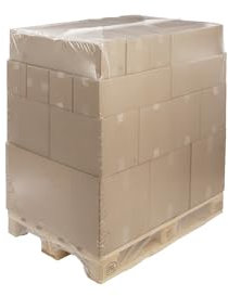 kaiserkraft | PE-Schrumpf-Folie für Paletten | Stärke 125 µm | VE 10 Stk | BxTxH 1300 x 1100 x 1600 mm