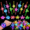24 Stück LED Leuchtarmband Kinder Leuchtspielzeug Armbänder in der Dunkelheit Mitgebsel Kindergeburtstag Party Zubehör Weihnachten Hallowen Geburtstag Partyartikel