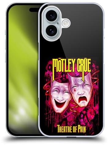 Head Case Designs Offiziell Zugelassen Motley Crue Theater of Pain Schluessel Kunst Harte Rueckseiten Handyhülle Hülle Huelle kompatibel mit Apple Apple iPhone 16