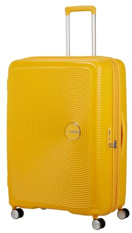 American Tourister Soundbox Spinner 80/30 TSA EXP Trolley Golden Yellow