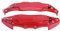 BAFOVY Copertura Protettore per Pinza per Freno in Alluminio 2 Pcs per Auto con Medio 16-17 Pollici Aderente Blu/rosso Resistente Al Resistente (rosso)